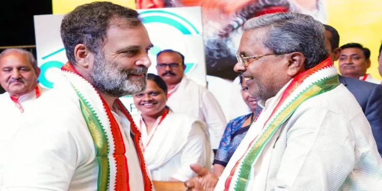 മോശം കാലാവസ്ഥ, സിദ്ധരാമയ്യയുടെ വിമാനം വഴിതിരിച്ചുവിട്ടു; രാഹുലുമായുള്ള കൂടിക്കാഴ്ച നാളേക്ക് മാറ്റി