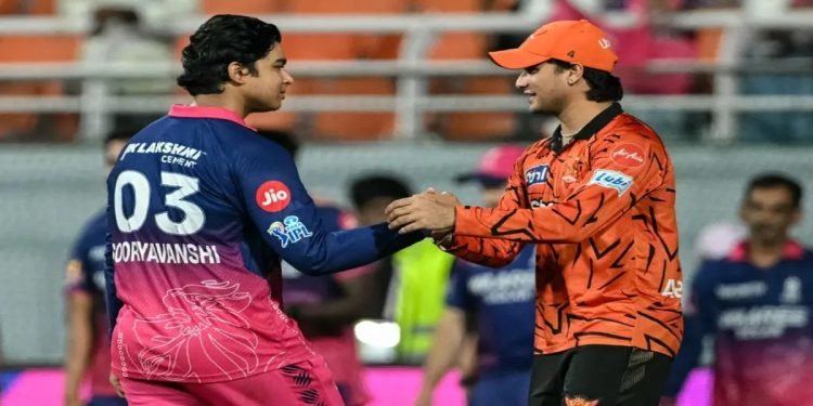 സഞ്ജുവിന് പോലുമില്ലാത്ത നേട്ടം; ബൗളർമാരെ പഞ്ഞിക്കിടുന്ന വൈഭവിന്റെ ‘3-ാം നമ്പർ’ ജേഴ്സിക്ക് വൻ ഡിമാൻഡ്