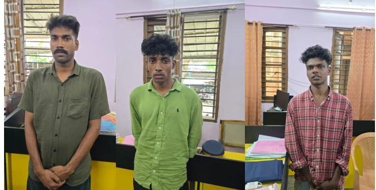 ഓണാഘോഷത്തിനിടെ അക്രമം: മൂന്ന് പ്രതികൾ കൂടി അറസ്റ്റിൽ